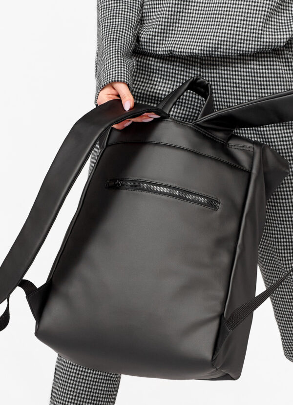 Рюкзак роллтоп жіночий Sambag Roll Top One чорний