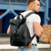 Мужской рюкзак роллтоп Sambag RollTop LZT черный