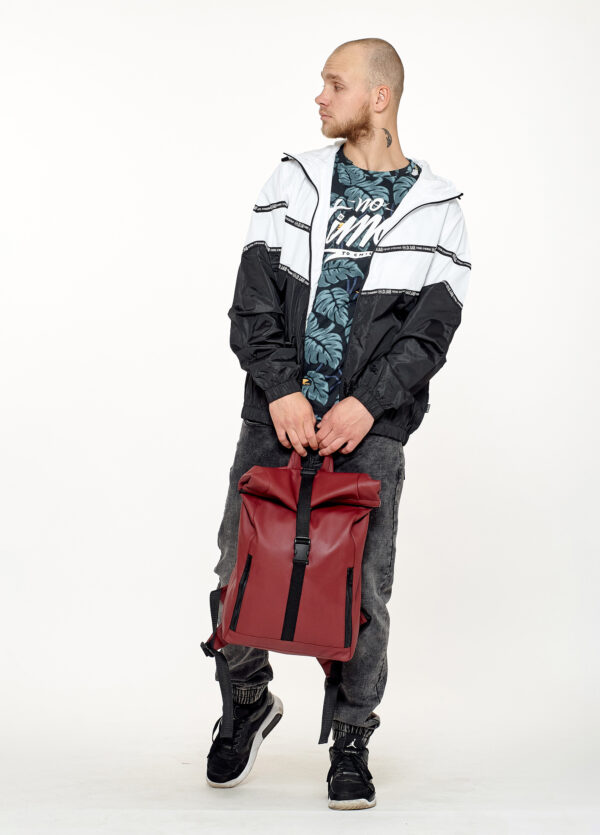 Мужской рюкзак роллтоп Sambag RollTop One бордовый