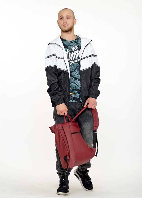 Мужской рюкзак роллтоп Sambag RollTop One бордовый