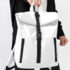 Мужской рюкзак роллтоп Sambag RollTop One белый