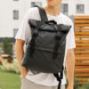 Рюкзак чоловічий Sambag RollTop Milton чорний