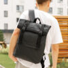 Рюкзак чоловічий Sambag RollTop Milton чорний