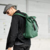 Мужской рюкзак роллтоп Sambag RollTop Milton зеленый