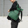 Мужской рюкзак роллтоп Sambag RollTop Milton зеленый