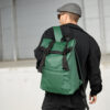 Мужской рюкзак роллтоп Sambag RollTop Milton зеленый