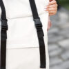 Женский рюкзак роллтоп Sambag RollTop Milton белый