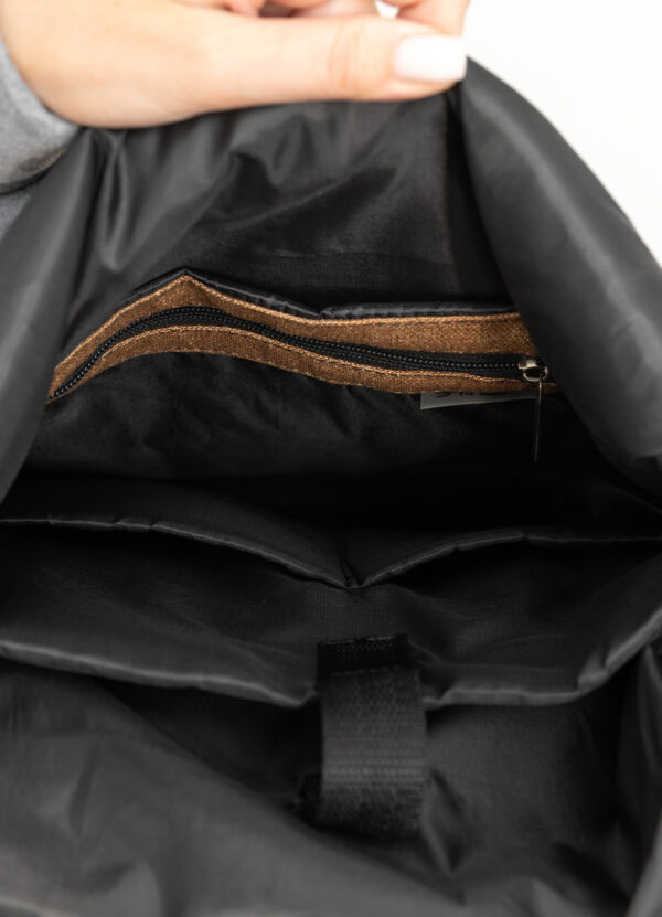 Мужской рюкзак роллтоп Sambag RollTop Milton коричневый