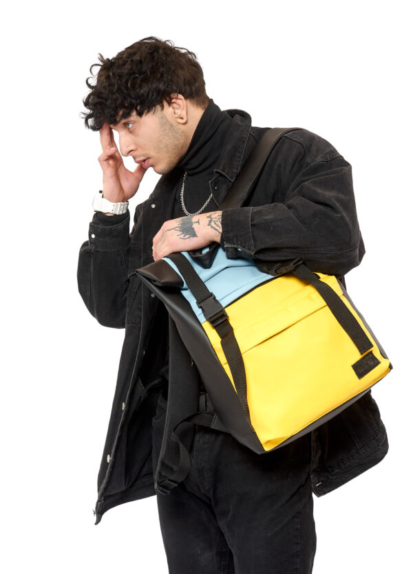 Мужской рюкзак роллтоп Sambag RollTop LTH черный