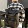 Рюкзак роллтоп чоловічий Sambag RollTop Zard чорний
