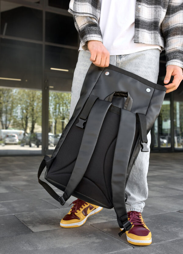 Рюкзак роллтоп чоловічий Sambag RollTop Zard чорний