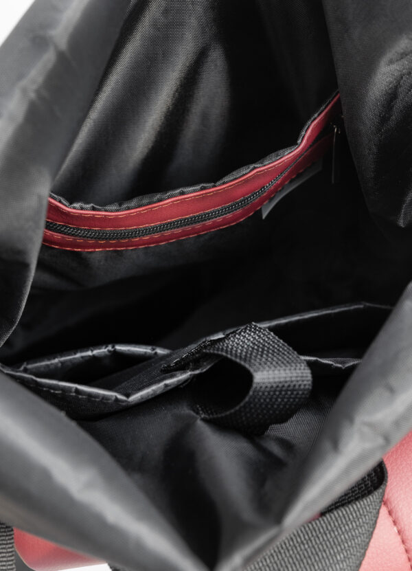 Рюкзак роллтоп жіночий для ноутбуку Sambag RollTop LTT бордо