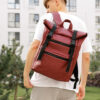 Мужской рюкзак роллтоп Sambag RollTop Zard бордовый