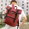 Мужской рюкзак роллтоп Sambag RollTop Zard бордовый