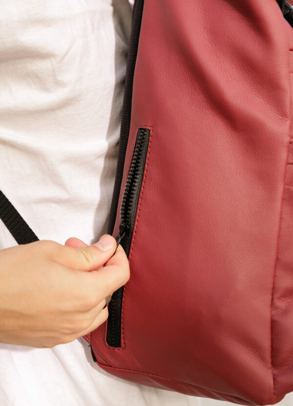 Мужской рюкзак роллтоп Sambag RollTop Zard бордовый