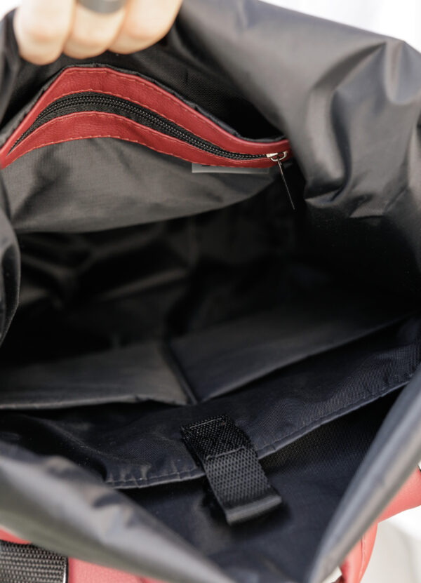 Мужской рюкзак роллтоп Sambag RollTop Zard бордовый