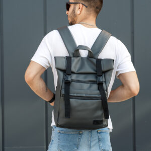 Мужской рюкзак роллтоп Sambag RollTop Zard графитовый