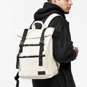 Мужской рюкзак Sambag RollTop Zard молочный