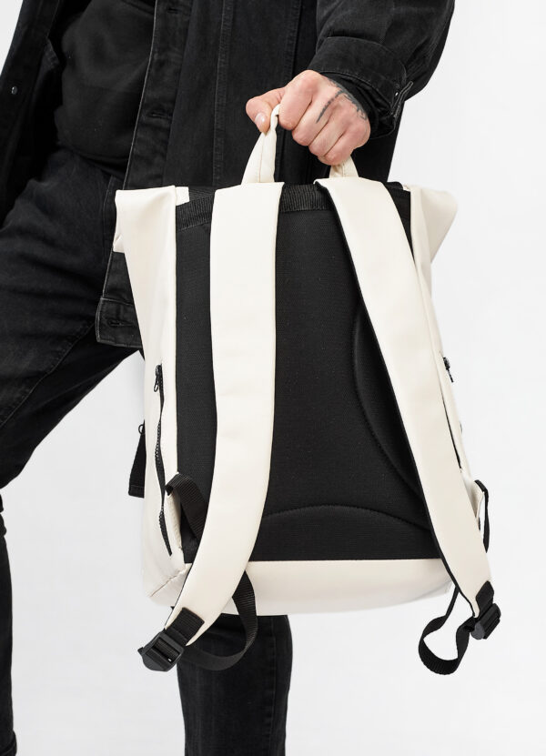 Рюкзак чоловічий Sambag RollTop Zard молочний