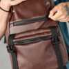 Мужской рюкзак роллтоп Sambag RollTop Zard шоколадный