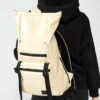 Рюкзак роллтоп жіночий для ноутбука Sambag RollTop молочний