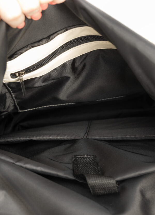 Рюкзак роллтоп жіночий для ноутбука Sambag RollTop молочний