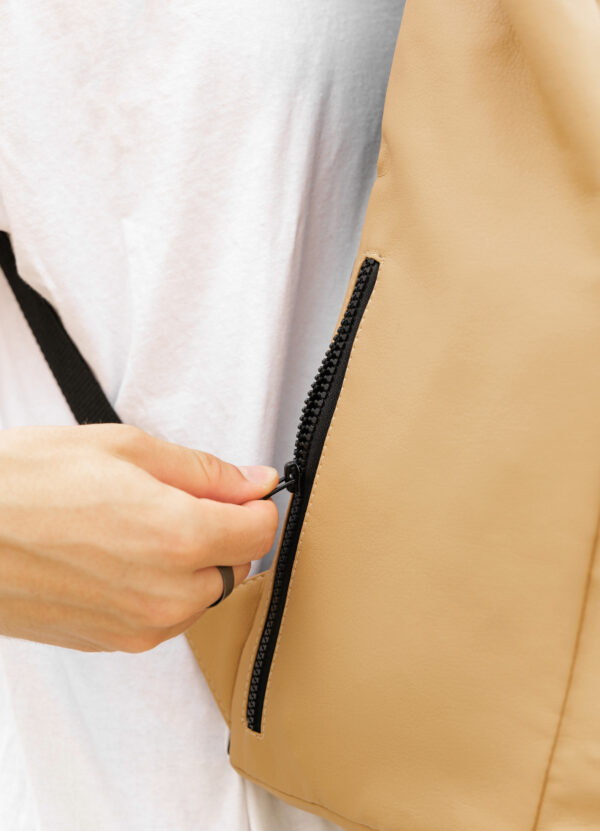 Мужской рюкзак роллтоп Sambag RollTop LTT бежевый