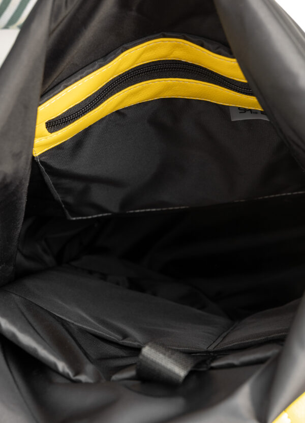 Женский рюкзак для ноутбука Sambag RollTop LTT желтый