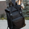 Женский рюкзак роллтоп Sambag Roll Top черный