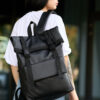 Рюкзак жіночий Sambag RollTop Milton чорний