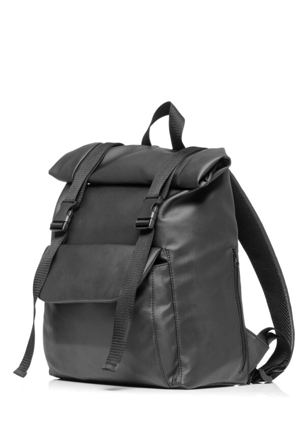 Рюкзак жіночий Sambag RollTop Milton чорний