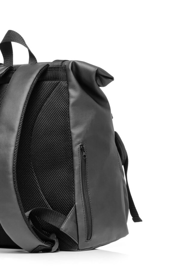 Рюкзак жіночий Sambag RollTop Milton чорний