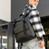 Мужской рюкзак роллтоп Sambag RollTop Milton черный