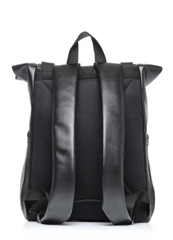 Рюкзак роллтоп жіночий RollTop Milton крокодил чорний