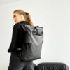 Женский рюкзак роллтоп Sambag RollTop KZN черный