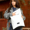 Женский рюкзак роллтоп Sambag Sambag RollTop X белый