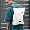 Рюкзак роллтоп чоловічий Sambag RollTop X білий