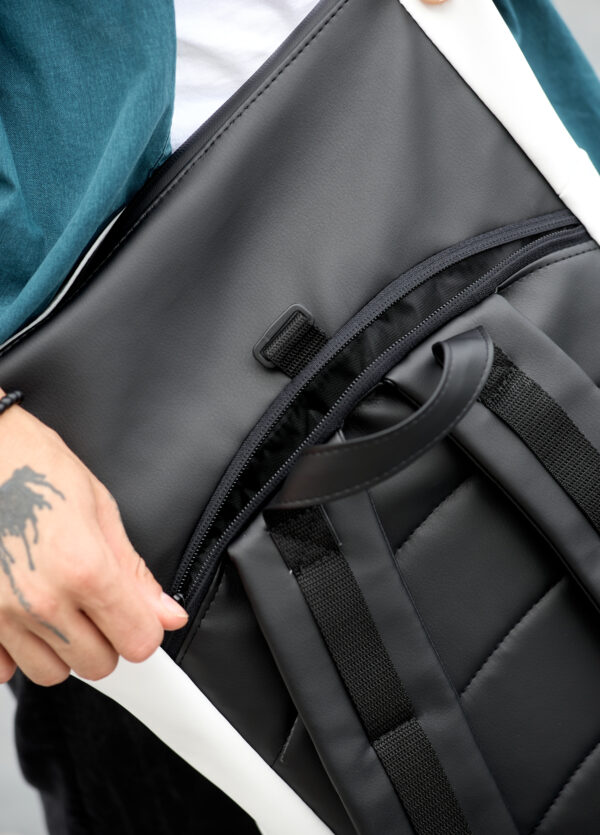 Рюкзак роллтоп чоловічий Sambag RollTop X білий