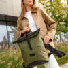 Женский рюкзак роллтоп Sambag RollTop X хаки