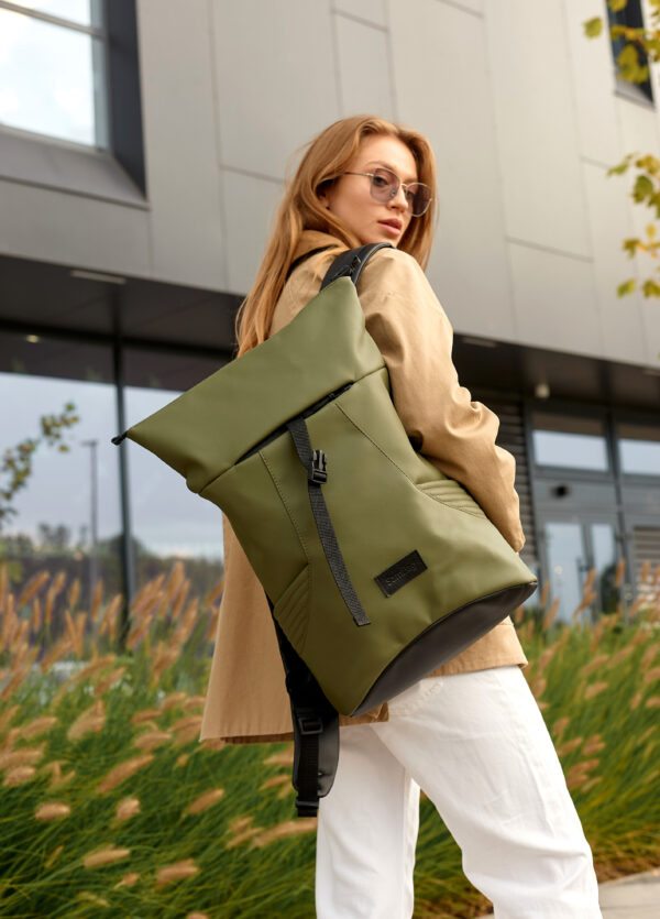 Женский рюкзак роллтоп Sambag RollTop X хаки