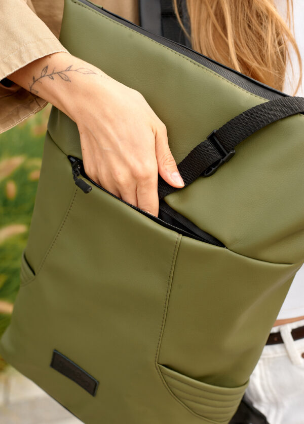 Женский рюкзак роллтоп Sambag RollTop X хаки