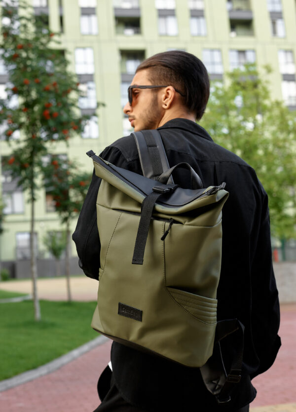 Рюкзак роллтоп чоловічий Sambag RollTop X хакі