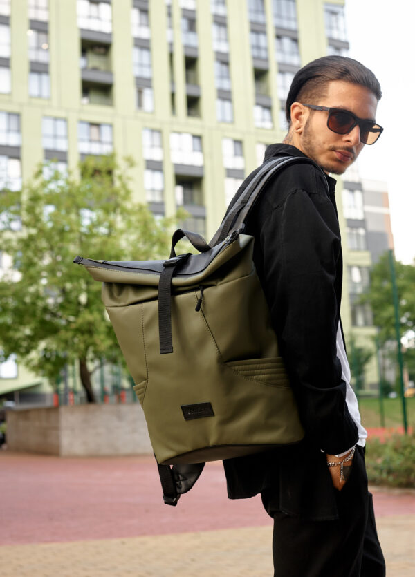 Рюкзак роллтоп чоловічий Sambag RollTop X хакі