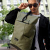 Рюкзак роллтоп чоловічий Sambag RollTop X хакі