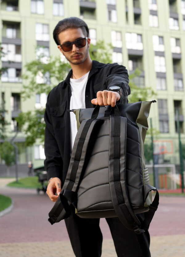 Рюкзак роллтоп чоловічий Sambag RollTop X хакі