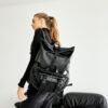 Женский рюкзак роллтоп Sambag RollTop Double черный