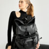 Женский рюкзак роллтоп Sambag RollTop Double черный