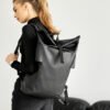 Женский рюкзак роллтоп Sambag RollTop Double черный