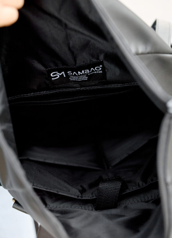 Женский рюкзак Sambag RollTop Hacking черный