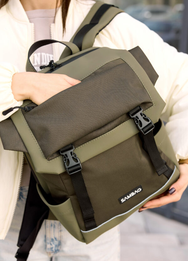 Рюкзак жіночий Sambag Aura хакі